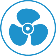 Decentralized CMV unit with continuous single flow, Ø100 mm, with very low energy consumption, for replacing stale air in the humid environments with maximum acoustic comfort. Ideal for preventing problems of condensate and mould, which inevitably damage the structure and compromise the health of the occupants.