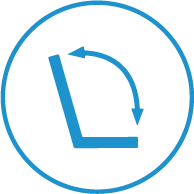 Enjoy the best comfort experience thanks to the air flow management function.