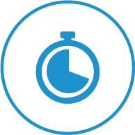 Automatic shut-down programmable up to 8 hours