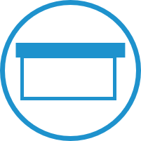 Ideal for installation the ceiling or false ceilings, in a horizontal position.