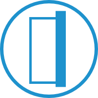 Suitable for wall installation in a vertical position.