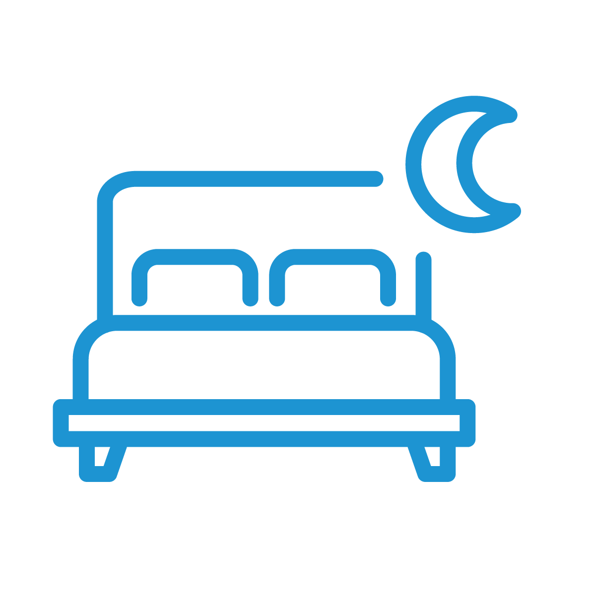 Gradually adjusts the set temperature, for greater night-time well-being.